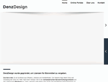 Tablet Screenshot of denzdesign.ch